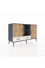 Kronos Konsol 5 Raflı 2 Çekmeceli 3 Kapaklı 132x59x83 - S606M026V10C
