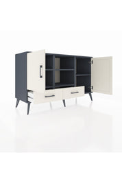 Kronos Konsol 5 Raflı 2 Çekmeceli 3 Kapaklı 132x59x83 - S606M026V13C