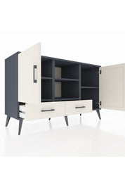 Kronos Konsol 5 Raflı 2 Çekmeceli 3 Kapaklı 132x59x83 - S606M026V13C
