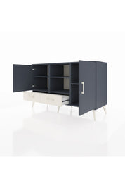 Kronos Konsol 5 Raflı 2 Çekmeceli 3 Kapaklı 132x59x83 - S606M026V16C