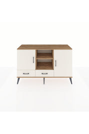 Kronos Konsol 5 Raflı 2 Çekmeceli 3 Kapaklı 132x59x83 - S606M026V22C