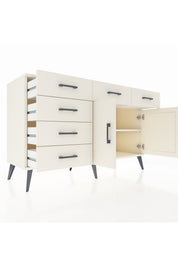 Kronos Konsol 2 Raflı 6 Çekmeceli 2 Kapaklı 132x59x83 - S606M028V04C