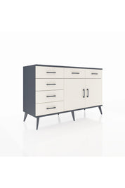 Kronos Konsol 2 Raflı 6 Çekmeceli 2 Kapaklı 132x59x83 - S606M028V13C