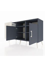 Kronos Konsol 4 Raflı 4 Çekmeceli 2 Kapaklı 132x59x83 - S606M029V16C
