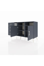 Kronos Konsol 4 Raflı 4 Çekmeceli 2 Kapaklı 132x59x83 - S606M029V17C