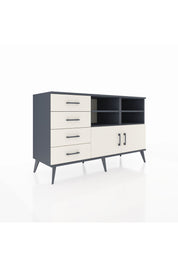 Kronos Konsol 4 Raflı 4 Çekmeceli 2 Kapaklı 132x59x83 - S606M030V13C