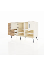Kronos Konsol 4 Raflı 4 Çekmeceli 2 Kapaklı 132x59x83 - S606M031V06C