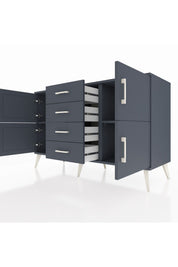 Kronos Konsol 2 Raflı 4 Çekmeceli 4 Kapaklı 132x59x83 - S606M033V17C