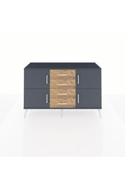 Kronos Konsol 2 Raflı 4 Çekmeceli 4 Kapaklı 132x59x83 - S606M033V18C