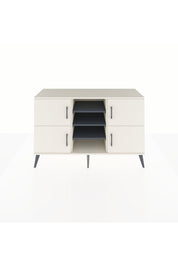 Kronos Konsol 5 Raflı 4 Kapaklı 132x59x83 - S606M034V05C