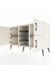 Kronos Konsol 5 Raflı 4 Kapaklı 132x59x83 - S606M034V05C