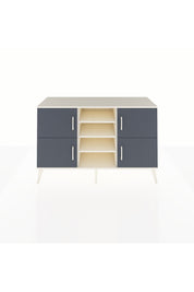 Kronos Konsol 5 Raflı 4 Kapaklı 132x59x83 - S606M034V07C