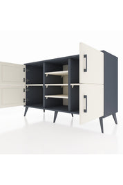 Kronos Konsol 5 Raflı 4 Kapaklı 132x59x83 - S606M034V13C