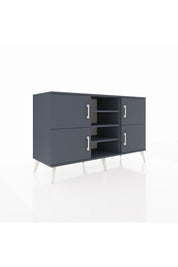 Kronos Konsol 5 Raflı 4 Kapaklı 132x59x83 - S606M034V17C