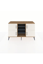 Kronos Konsol 5 Raflı 4 Kapaklı 132x59x83 - S606M034V23C