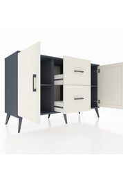 Kronos Konsol 2 Raflı 2 Çekmeceli 2 Kapaklı 132x59x83 - S606M039V13C