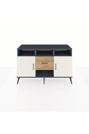Kronos Konsol 5 Raflı Tek Çekmeceli 2 Kapaklı 132x59x83 - S606M040V15C
