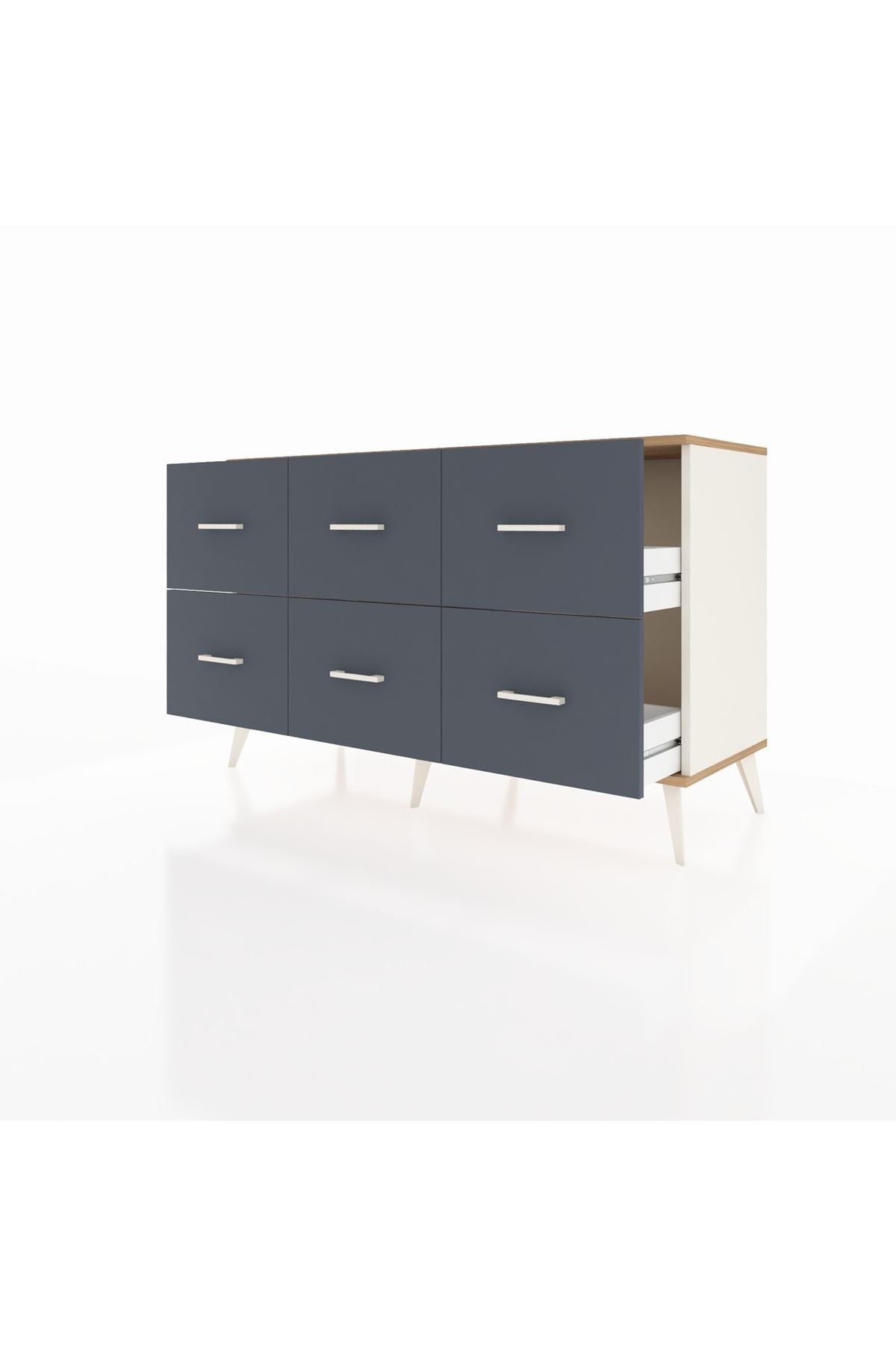 Kronos Konsol 6 Çekmeceli 132x59x83 - S606M041V02C