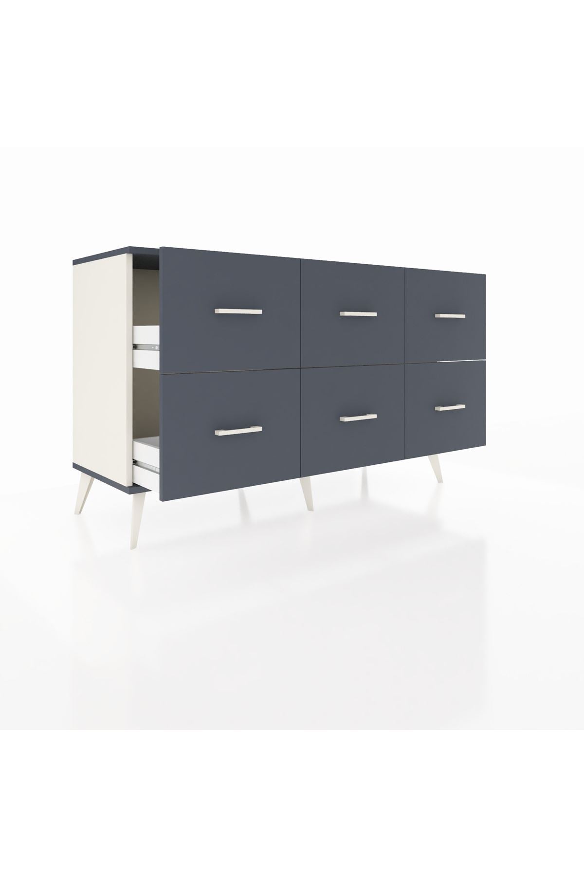 Kronos Konsol 6 Çekmeceli 132x59x83 - S606M041V08C