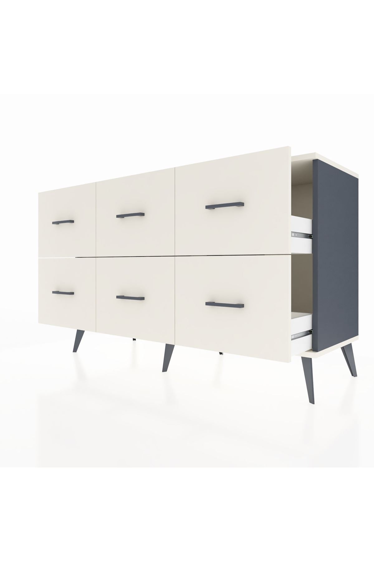 Kronos Konsol 6 Çekmeceli 132x59x83 - S606M041V13C