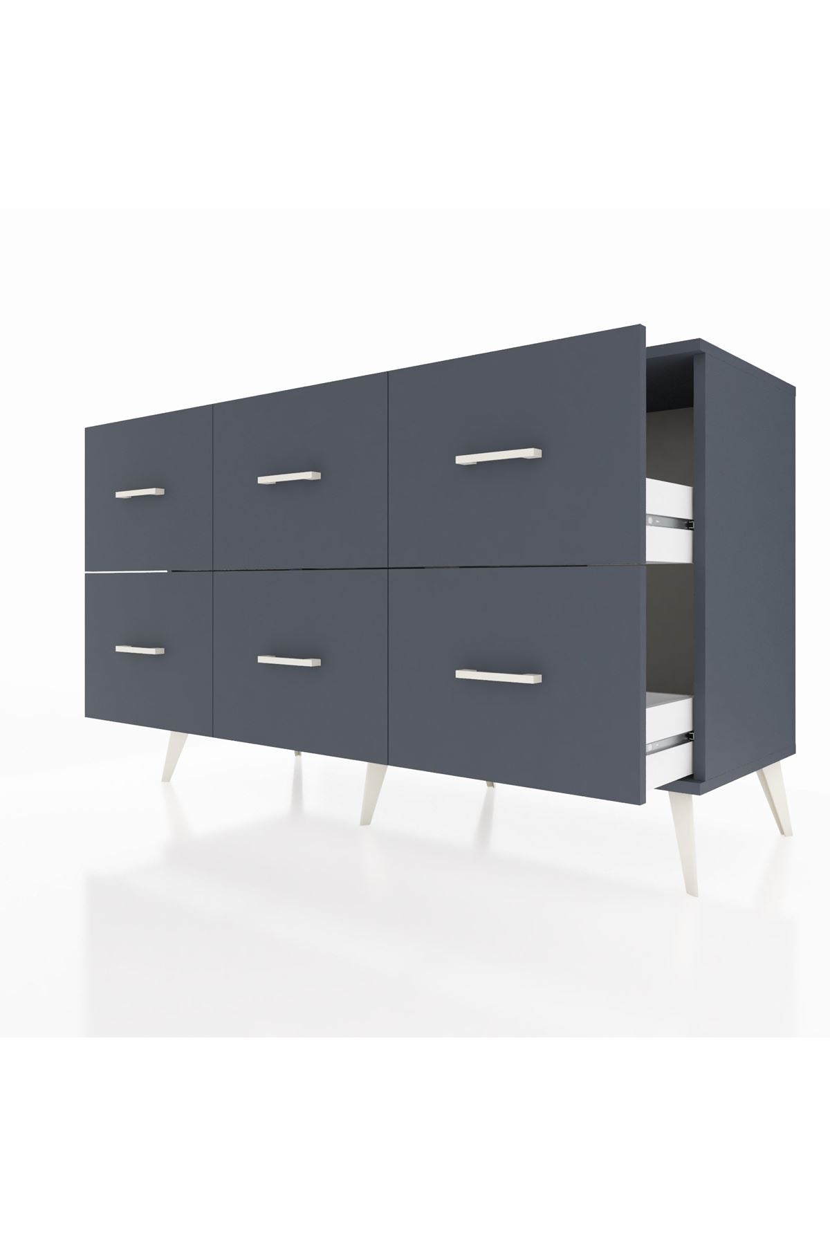 Kronos Konsol 6 Çekmeceli 132x59x83 - S606M041V17C