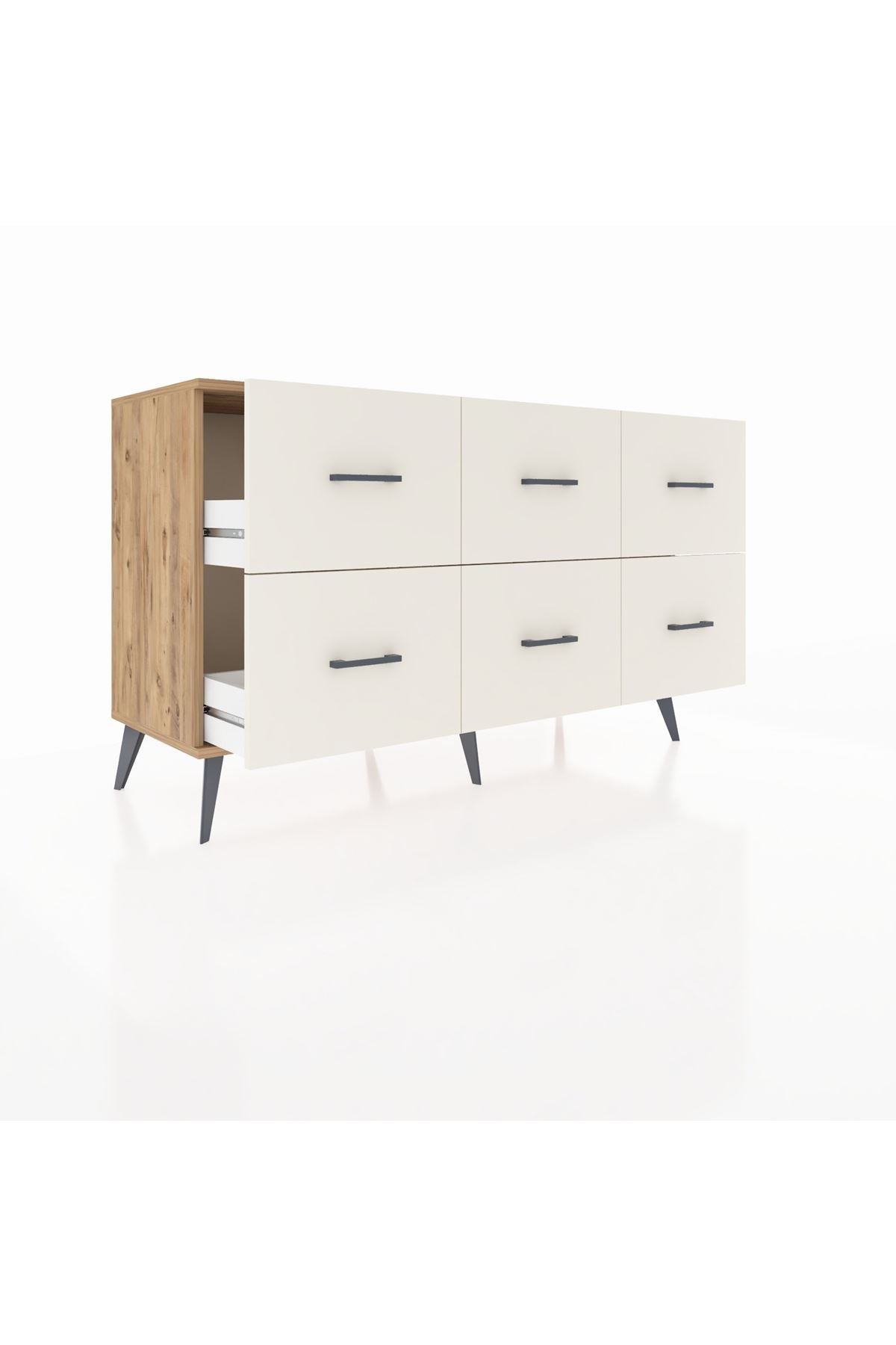 Kronos Konsol 6 Çekmeceli 132x59x83 - S606M041V19C
