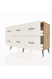 Kronos Konsol 6 Çekmeceli 132x59x83 - S606M041V19C