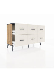 Kronos Konsol 6 Çekmeceli 132x59x83 - S606M041V25C