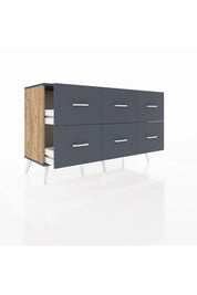 Kronos Konsol 6 Çekmeceli 132x59x83 - S606M041V26C