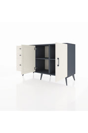 Kronos Konsol 2 Raflı 3 Çekmeceli 2 Kapaklı 132x59x83 - S606M044V13C