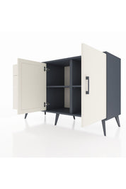 Kronos Konsol 2 Raflı 3 Çekmeceli 2 Kapaklı 132x59x83 - S606M044V13C