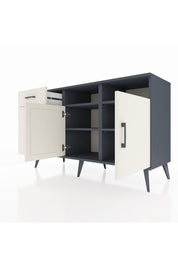 Kronos Konsol 4 Raflı 3 Çekmeceli 2 Kapaklı 132x59x83 - S606M045V13C