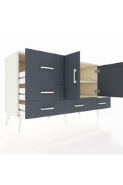 Kronos Konsol 4 Raflı 5 Çekmeceli 2 Kapaklı 132x59x83 - S606M047V08C