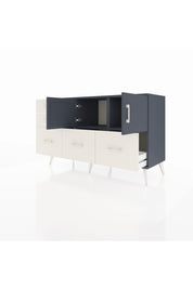 Kronos Konsol 2 Raflı 5 Çekmeceli 2 Kapaklı 132x59x83 - S606M049V16C