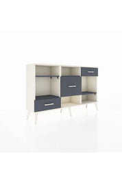 Arges Konsol 4 Raflı 3 Çekmeceli 132x30x83 - S144M001V08A