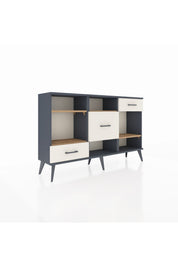 Arges Konsol 4 Raflı 3 Çekmeceli 132x30x83 - S144M001V10A