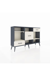 Arges Konsol 4 Raflı 3 Çekmeceli 132x30x83 - S144M001V13A
