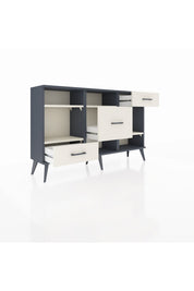 Arges Konsol 4 Raflı 3 Çekmeceli 132x30x83 - S144M001V13A