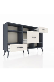 Arges Konsol 4 Raflı 3 Çekmeceli 132x30x83 - S144M001V16A
