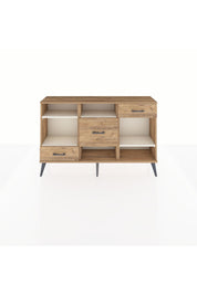 Arges Konsol 4 Raflı 3 Çekmeceli 132x30x83 - S144M001V24A