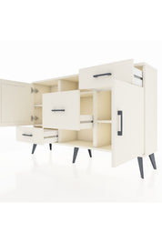 Arges Konsol 4 Raflı 3 Çekmeceli 2 Kapaklı 132x30x83 - S144M002V04A