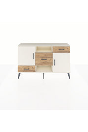 Arges Konsol 4 Raflı 3 Çekmeceli 2 Kapaklı 132x30x83 - S144M002V06A