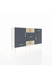 Arges Konsol 4 Raflı 3 Çekmeceli 2 Kapaklı 132x30x83 - S144M002V08A