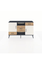 Arges Konsol 4 Raflı 3 Çekmeceli 2 Kapaklı 132x30x83 - S144M002V15A