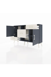 Arges Konsol 4 Raflı 3 Çekmeceli 2 Kapaklı 132x30x83 - S144M002V16A