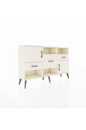Arges Konsol 3 Raflı 3 Çekmeceli 2 Kapaklı 132x30x83 - S144M003V04A