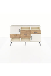 Arges Konsol 3 Raflı 3 Çekmeceli 2 Kapaklı 132x30x83 - S144M003V06A