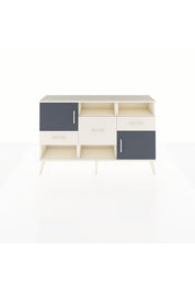Arges Konsol 3 Raflı 3 Çekmeceli 2 Kapaklı 132x30x83 - S144M003V07A