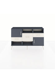 Arges Konsol 3 Raflı 3 Çekmeceli 2 Kapaklı 132x30x83 - S144M003V16A