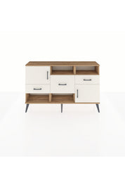 Arges Konsol 3 Raflı 3 Çekmeceli 2 Kapaklı 132x30x83 - S144M003V22A